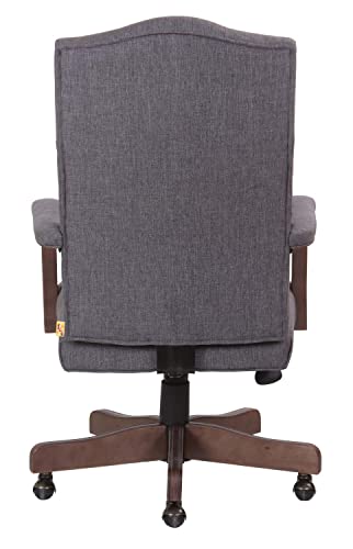 Boss Office Products Executive Commercial Swivel Chair, Slate Grey #TOP5
