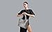 Woven Bag for Women, Fashion Top Handle Shoulder Bag Vegan Leather Shopper Bag Large Travel Tote Bag