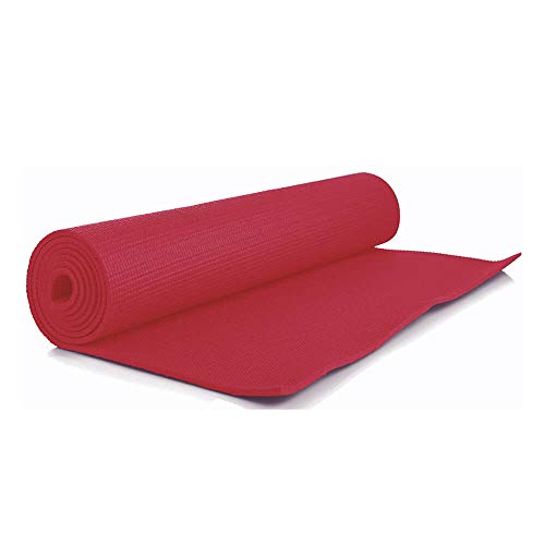 Tapete para Ginástica Yoga em PVC - 1,60m x 61cm (Azul)
