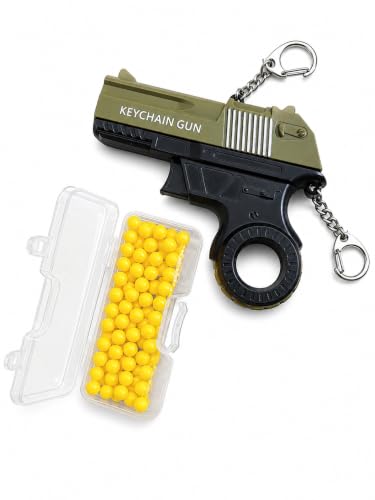 Celestial Toys Mini Toy Pistol Keychain with BB Pellets - Image 4