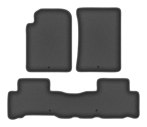 Tapis polyamide graphite haut de gamme SsangYong Rexton III