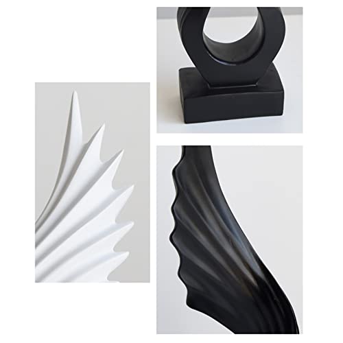 Sculpture ailes solides résine pour meuble vide manque d'inspiration