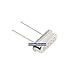 40pcs Passive Crystal HC-49S 8MHZ 8M Crystalline DIP 2feet