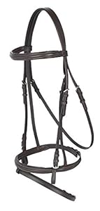 Covalliero Trensenzaum Leder Braun XXFull