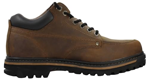 Skechers mens Mariner industrial and construction shoes, Dark Brown, 11 US
