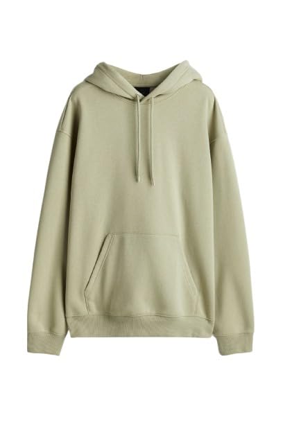 Image of Casual Fleece Hoodie Sweatshirt Solid Hooded Collar Drawstring Long Sleeve Pullover for Men & Women