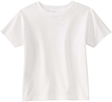 Rabbit Skins Toddler's 5.5 Oz. Jersey Short-Sleeve T-Shirt, 3T, White