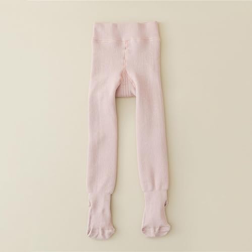 Girls Fleece Lined Tights Toddler Baby Winter Thermal Leggings Kids Solid Color Thick Warm Footed Pantyhose Stockings2