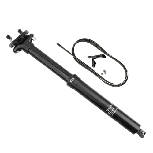 900i Sattelstütze Absenkbare 30 9/31 6mm Fahrrad Dropper Sattelstütze MTB Hydraulische Teleskop Sattelstütze Adjustable Seatpost Fahrradsattelstütze Höhenverstellbar 30.9*395mm