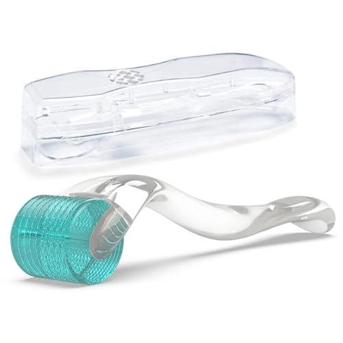 NNBHH Derma Roller, 192 Titanium Microneedles Derma Roller Microneedle Roller for Face Skin, Microdermabrasion Microneedling Roller - Skin care tools