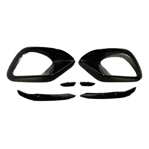 �̂��߂�C118 W118 CLA45 �̂��߂�AMG 2019-2022 2023�p �J�[�J�i�[�h ABS�{�f�B�L�b�g �`���[�j���O �t�����g�o���p�[ �X�|�C���[ ���b�v�u���[�h ���A�O���� �L�b�g�o���p�[�t�����g(Set 6Pcs)