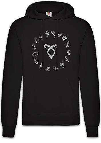 Sweat à capuche S Runes Urban Backwoods sweat-shirt mode streetwear