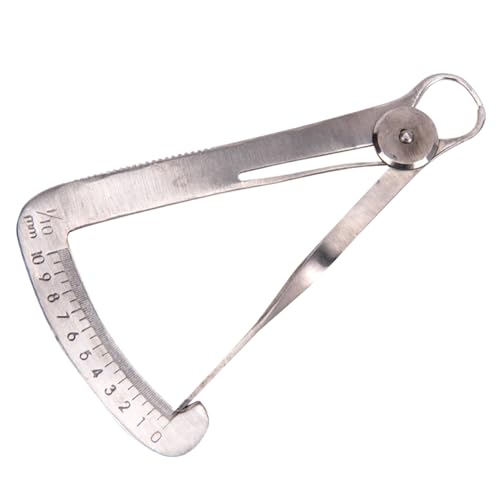 Calibración De Medición De Metal - 30 G De Instrumentos De Medición De Dentistas | Calibración De Acero Inoxidable, Calibrador De Calculación Del Triángulo De Alta Precisión, Herramienta Medible