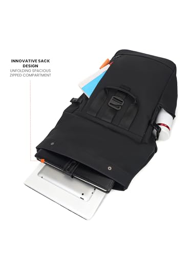 Image of FUR JADEN Vegan Leather Stylish 15.6 Inch Premium Laptop Backpack for Office & Travel