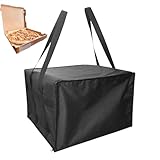 Genérico para Pizza A Domicilio,Térmica Plegable Impermeable con Cremallera para Comestibles - De Entrega para Comestibles Y Pizza Caliente - para Restaurantes Senderismo Camping Barbacoa Compras
