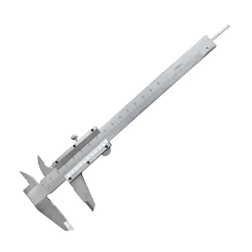 Calibrador digital metálico 6" 0-150mm 0.05mm 0.008inch miniatura 1