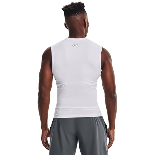 Image of Under Armour Men's HeatGear Compression Sleeveless T-Shirt