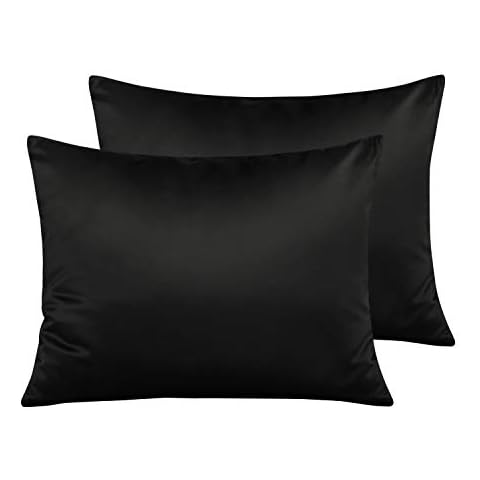 NTBAY Zippered Satin Pillow Cases for Hair and Skin Cover
