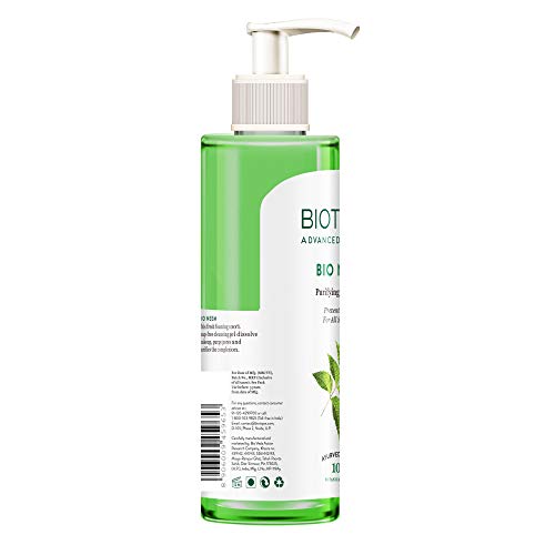 Image of Biotique Bio Papaya Revitalizing Tan Removal Scrub, 75g & Biotique Bio Neem Purifying Face Wash, 200 ml