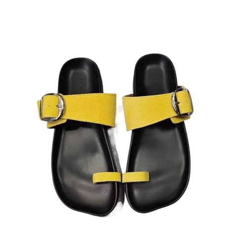 Womens Sandals Flat-soled slippers for women, retro and versatile, casual beach sandals2