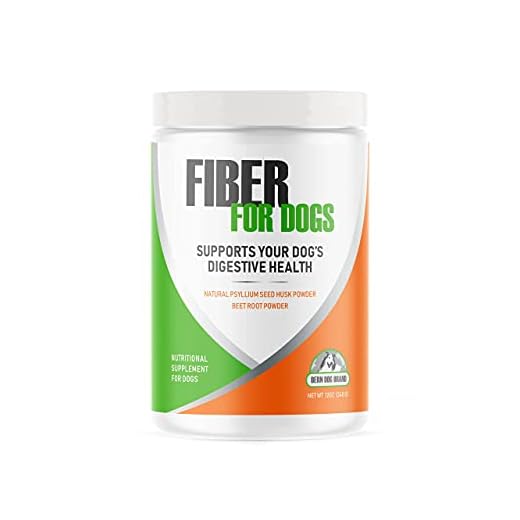 Fiber for Dogs Psyllium Seed Husk Powder & Dehydrated Beet Root Powder Aids a Number of Intestinal Disorders in Dogs Including Diarrhea, Constipation & Anal Gland Issues. Available in 6 and 12 oz.