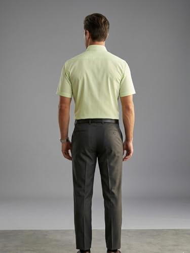 Image of Appel Touch Men's Cotton Blend Formal Shirt Half Sleeves