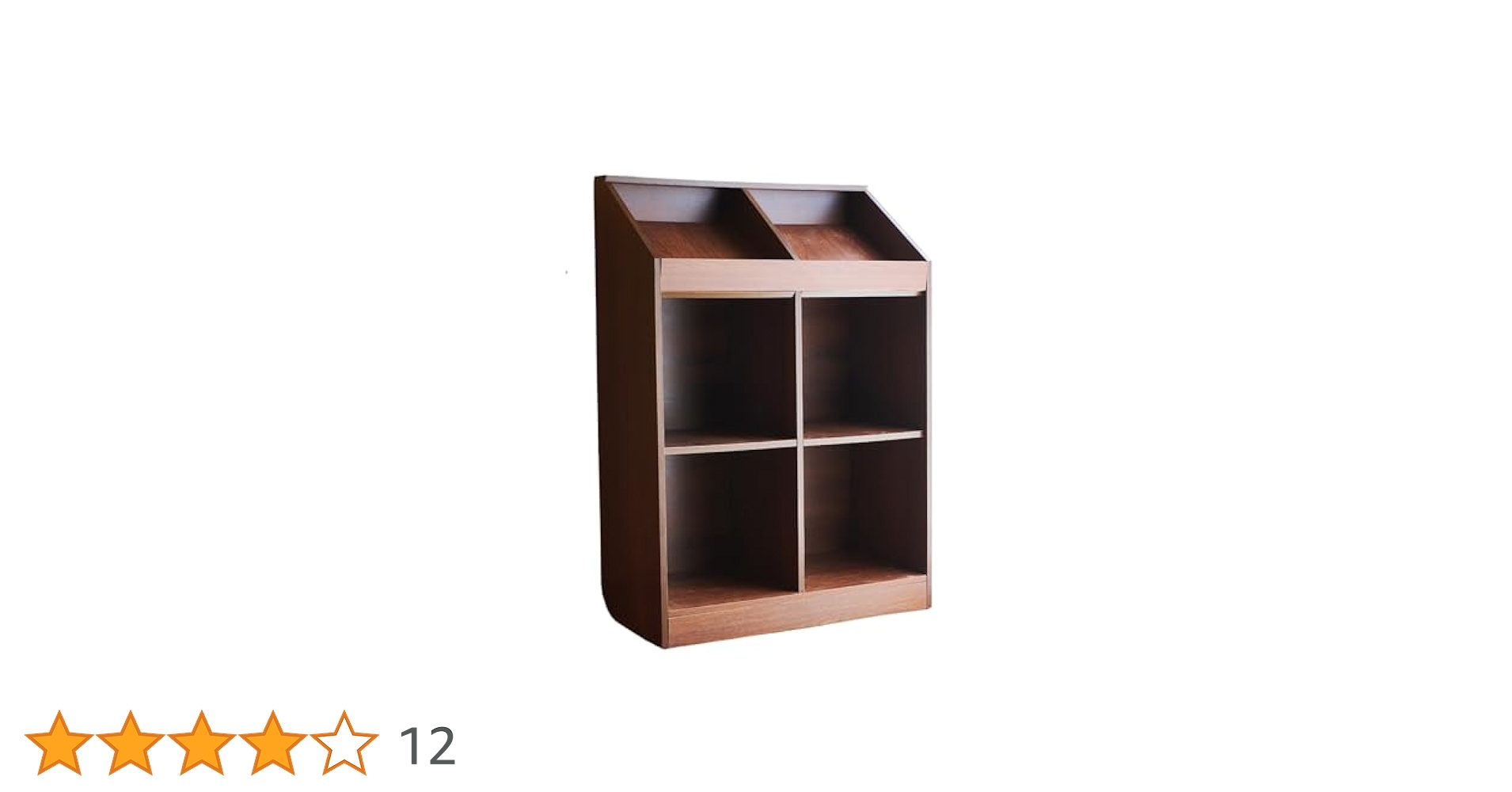 本棚　木製 Amazon｜本棚 ラック 2列棚 iimonbou 大容量 マガジンラック