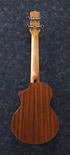Ibanez UEWT5-OPN Ukulélé tenor à pan coupé Naturel - Les Beatles, Paul McCartney, John Lennon, RIngo Starr, George Harrison Ibanez UEWT5-OPN Ukulélé tenor à pan coupé Naturel – Image 3