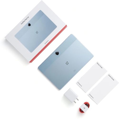 Image of OnePlus,Pad Lite, 11-inch (27.94 CM), LCD, 6GB RAM, 128GB ROM, WiFi, Quad Speakers, 9340mAh Battery, Blue, Not AI Enabled