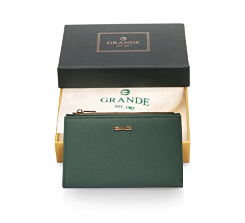 Image of Grande-2804 Women Wallet, Green, Wallet 2804, Minimalist