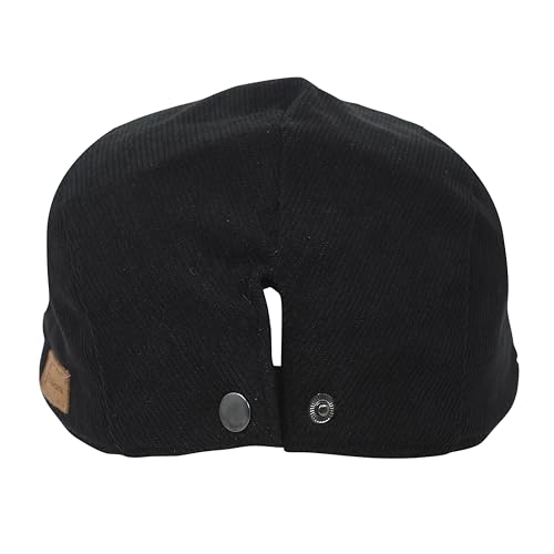 Image of FabSeasons Cotton Ivy Flat Golf Cap - Classic Newsboy Gatsby Hat for Men