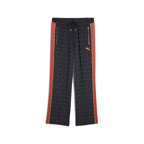 PUMA Mens Road to Unity All Over Print Relaxed Drawstring Pants Casual Drawstring - Blue