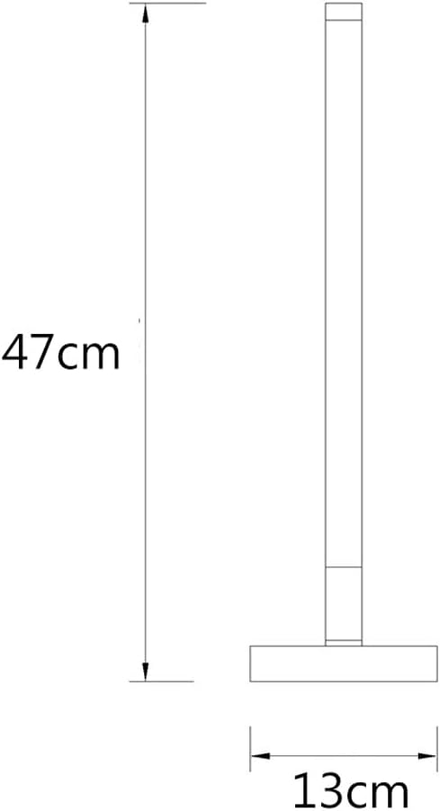 LED Desk Lamp Creative and Simple Bedroom Bedside Lamp Long Tube Desk Lamps for Home Office Eye-Caring Table Lamp for Working, Reading