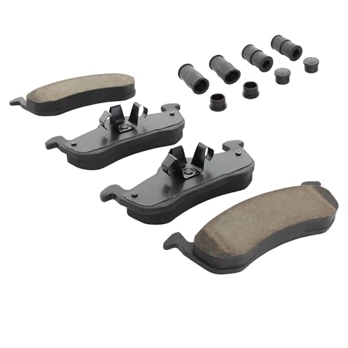 Image of QUALITY-BUILT Rear Ceramic Brake Pads, Premium 1001-1279C, Compatible with 2007-2019 Ford /Lincoln (Expedition,MKT,Navigator)