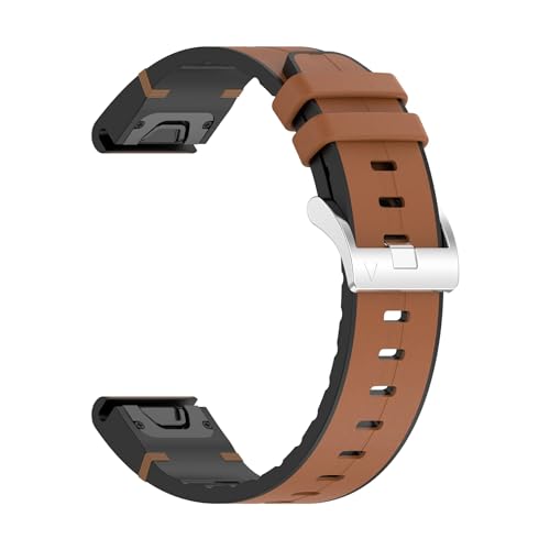 [PLYYQZM] 20 22 26mm VRU[ NCbNtBbgXgbv .Gar min ɍ Fenix 8 51 47 43mm E 7 7X 7S 7Pro 6X 6S 6Pro Enduro 3 2 uXbgpɓK(Brown