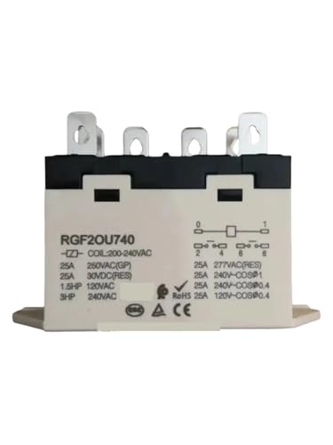 Relais JQX-76F-TU-2A 200-240VAC pour domotique et chauffage