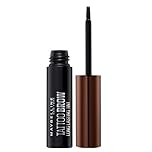 Maybelline New York Tattoo Brow Peel Off Eyebrow Gel Tint, Semi-Permanent Colour, Waterproof, Lasts up to 3 Days, Colour: Dark Brown