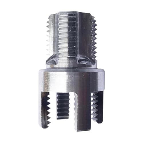 FewNvWa Filettatrice per Tubi in Polipropilene per Trapano Elettrico, Strumento per Tagliare Le Filettature Nei Tubi, 0.75inch