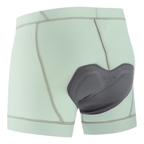 YKYWBIKE Short de ciclismo masculino acolchoado 4D para bicicleta, respirável, para motociclista, fo