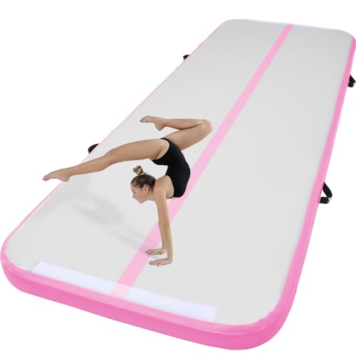 Happybuy Inflatable Air Gymnastic Mat,...