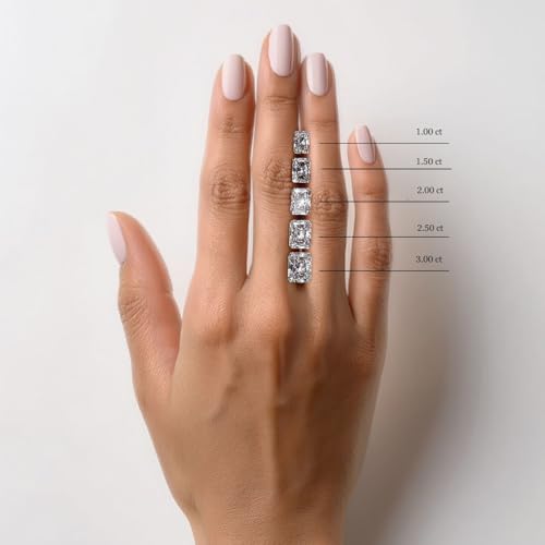 Lavari Jewelers IGI Certified Round Lab Grown Diamond - 1 to 3 Carat Loose Stone - Emerald Cut Lab Grown Gemstone - E-F Color VS1-VS2 Clarity - cttw Radiant Princess Oval Pear Single Loose Diamond4