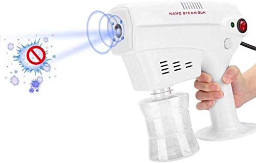 Tragbare Dampfpistole, Blu-ray ULV Thermal Fogger Maschine Mehr Desinfektion Sprayer, Duster Blower-Sprüher for Krankenhaus Schule,