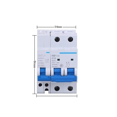 Protector de sobretensión y voltaje permanente 25A disyuntor 2