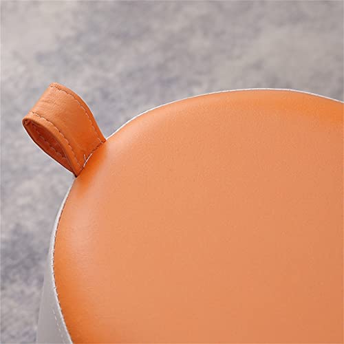 Reposapiés pequeño suave Cular taburete para cambiar zapatos mesa de sofá 4