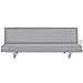 vidaXL Sofá Cama Salón Oficina Gris Claro Asiento Sillón Mueble Lounge Banco