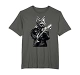 Gato tocando la guitarra