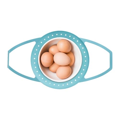 Zunishaone dampferkorb - Silikoneinsatz mit Lebensmittelqualität, Anti - -Griff | Starke Beine mit gleichmäßigem Dampffluss, Geschirrspüler sicher für Topf, Reis, Knödel, Babynahrung und gesundes