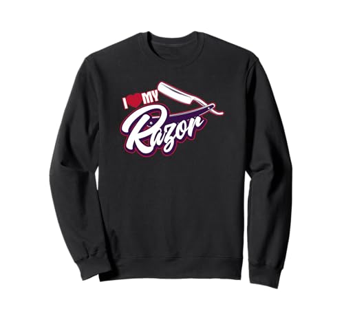 J'adore Mon Rasoir Coiffeur Barber Sweatshirt