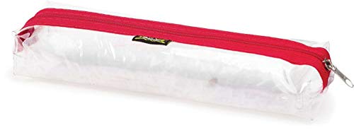 Estojo Pvc Transparente Cristal C/1 Ziper Pacote Com 06-9813