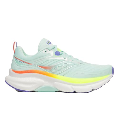 Saucony Omni ST 23 femme avec amorti dynamique et soutien pronation aqua